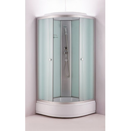 Душевая кабина Niagara Classic 90x90 см NG-3301-14, хром/матовое - фото 