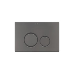 Кнопка смыва Boheme 649-GM, графит - фото 