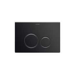 Кнопка смыва Boheme 649-SGM, графит глянец - фото 