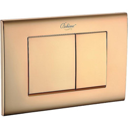 Кнопка смыва Boheme 655, золото - фото 