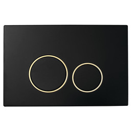 Кнопка смыва Boheme 663, чёрный - фото 