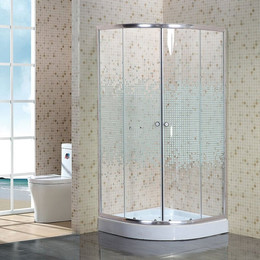 Душевая кабина Niagara Eco 90x90 см NG-001-14, хром/узор - фото 