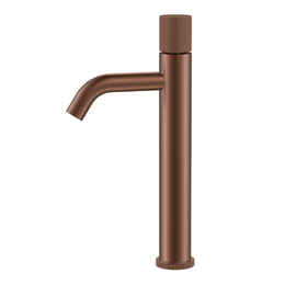 Смеситель для раковины высокий Boheme Stick 122-BRB.3, брашированная бронза - фото 