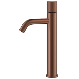 Смеситель для раковины высокий Boheme Stick 122-BRB.4, брашированная бронза - фото 