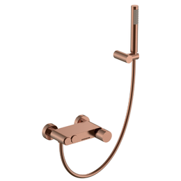 Смеситель для ванны Boheme Stick 123-CB, брашированная медь - фото 