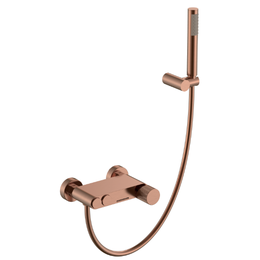 Смеситель для ванны Boheme Stick 123-CB.3, брашированная медь - фото 