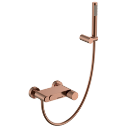 Смеситель для ванны Boheme Stick 123-CB.4, брашированная медь - фото 