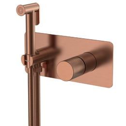 Набор для гигиенического душа Boheme Stick 127-CB.4 (со скрытой частью) брашированная медь - фото 