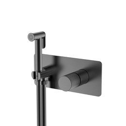 Набор для гигиенического душа Boheme Stick 127-GM.3 (со скрытой частью) графит - фото 