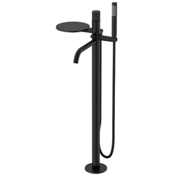 Смеситель для ванны напольный Boheme Stick 129-BB.3, чёрный - фото 