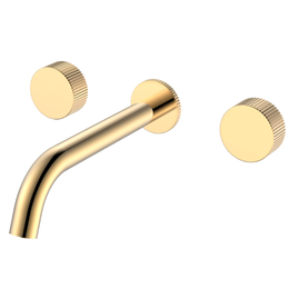 Смеситель для раковины настенный Boheme Stick 152-2-G.3, золото - фото 
