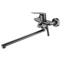 Смеситель для ванны Azario Lursy AZ-K1749GR, графит - фото 