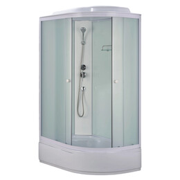 Душевая кабина Loranto 120x80 см CS-985-LTM/W-120 L , белый/матовое - фото 