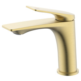 Смеситель для раковины Azario Lursy AZ-K1049MG, золото матовое - фото 