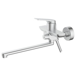 Смеситель для ванны Azario Lursy AZ-K1749BN, сатин - фото 