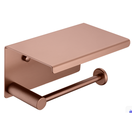Держатель для туалетной бумаги Boheme Uno 10971-BRB, цвет брашированная бронза - фото 