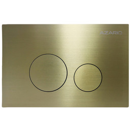 Кнопка смыва Azario NEW-TS AZ-SS-002-G, золото матовое - фото 