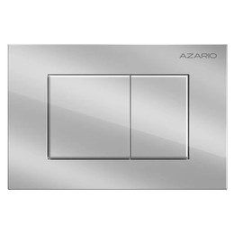 Кнопка смыва Azario NEW-TS AZ-SS-003-BR, серый матовый - фото 