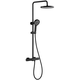 Душевая стойка с термостатом Gappo G2495-76, черный, Цвет производителя: чёрный - фото 