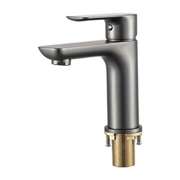 Смеситель для раковины Gappo G48-9 G1048-9, оружейная сталь, Цвет производителя: оружейная сталь - фото 