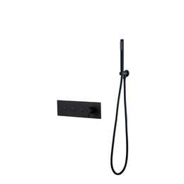 Душевая система для душа Boheme Fusion 130-SYS-B (со скрытой частью) чёрный - фото 