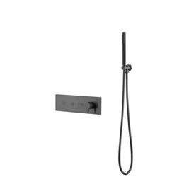 Душевая система для душа Boheme Fusion 130-SYS-GM (со скрытой частью) графит - фото 