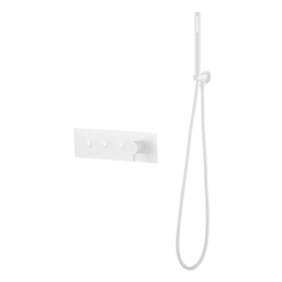 Душевая система для душа Boheme Fusion 130-SYS-MW (со скрытой частью) белый - фото 