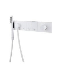 Душевая система для душа Boheme ZODIAC 132-SYS-MW (со скрытой частью) белый - фото 