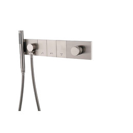 Душевая система для душа Boheme ZODIAC 132-SYS-NB (со скрытой частью) никель - фото 