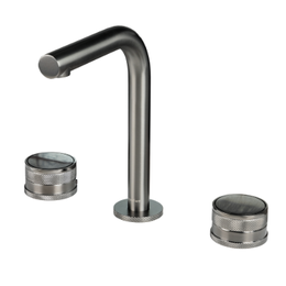 Смеситель для раковины Boheme Prestige 152-GM-PR, графит - фото 