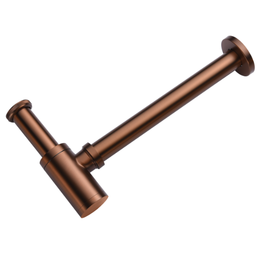 Сифон для умывальника Boheme 609-BRB, брашированная бронза - фото 