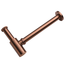 Сифон для умывальника Boheme 609-CB, брашированная медь - фото 