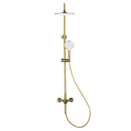 Душевая стойка Wonzon & Woghand Click WW-N3S962-BG, золото брашированное - фото 