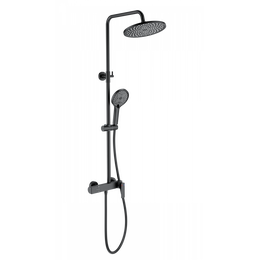 Душевая стойка Wonzon & Woghand WW-B3517-MB, чёрный матовый - фото 