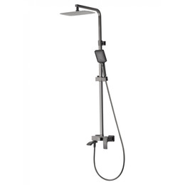 Душевая стойка Wonzon & Woghand Fit WW-88739009-BGM, тёмный графит брашированный - фото 