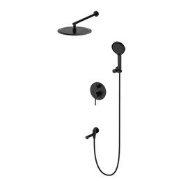 Душевая система для ванны Wonzon & Woghand Stick WW-88939017-MB, чёрный матовый - фото 