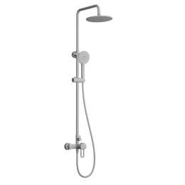 Душевая стойка Wonzon & Woghand WW-B2166-A-MW, белый матовый - фото 