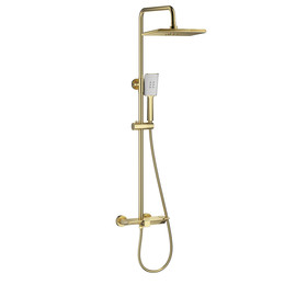 Душевая стойка Wonzon & Woghand WW-AE33110-BG, золото брашированное - фото 