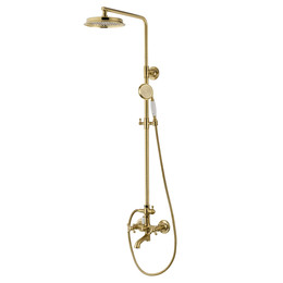 Душевая стойка Wonzon & Woghand Retro WW-88739020-BG, золото брашированное - фото 