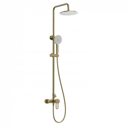 Душевая стойка Wonzon & Woghand WW-B2166-A-BG, золото брашированное - фото 