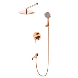 Душевая система для ванны Wonzon & Woghand Tor WW-88939073-RG, розовое золото - фото 