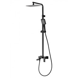 Душевая стойка Wonzon & Woghand Fit WW-88739009-MB, чёрный матовый - фото 