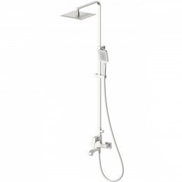 Душевая стойка Wonzon & Woghand Flex WW-88047072-BN, никель брашированный - фото 