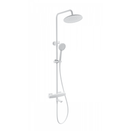 Душевая стойка с термостатом Wonzon & Woghand Neo WW-B3035-A3-MW, белый матовый - фото 