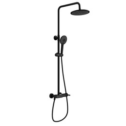 Душевая стойка Wonzon & Woghand Muse WW-A30653-MB, чёрный матовый - фото 