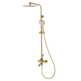 Душевая стойка Wonzon & Woghand Tor WW-88047073-BG, золото брашированное - фото 