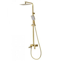 Душевая стойка Wonzon & Woghand Fit WW-88739009-BG, золото брашированное - фото 