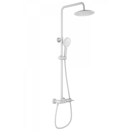 Душевая стойка Wonzon & Woghand Muse WW-A30653-MW, белый матовый - фото 