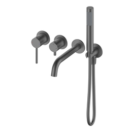 Смесители для ванны Wonzon & Woghand Stick WW-889017-BGM (со скрытой частью) тёмный графит - фото 