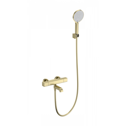 Смесители для ванны с термостатом Wonzon & Woghand Stay WW-B2016-A1-BG, золото - фото 